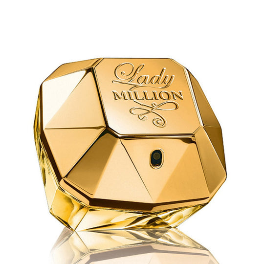 An EDP 80mL bottle of Lady Million For Women by Paco Rabanne