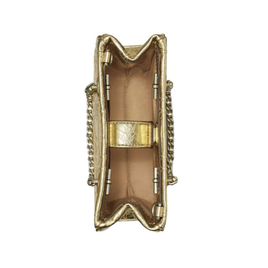 Mini Tote with Solid Leather Base and Magnetic Snap Closure