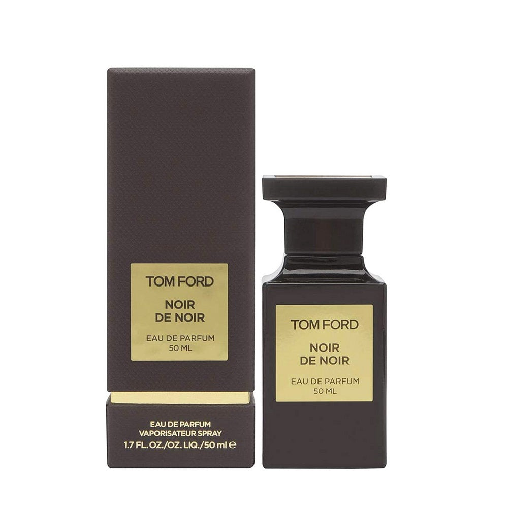 An EDP 50mL bottle of Noir de Noir perfume by Tomford along with its box