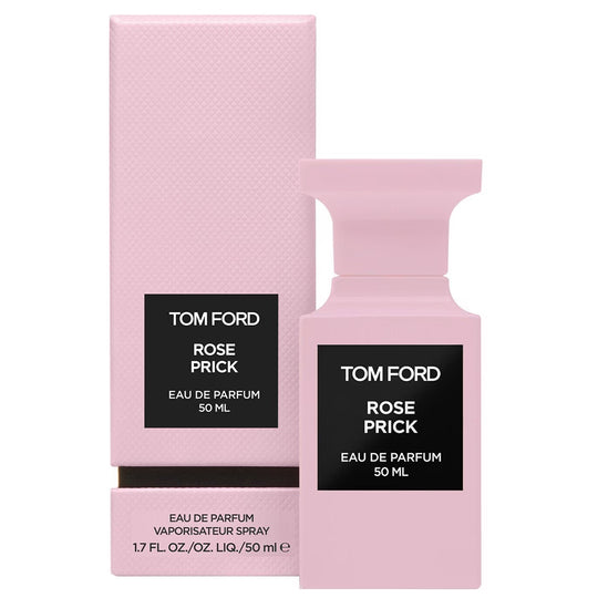 An EDP 50mL bottle of Rose Prick perfume by Tomford along with the Box