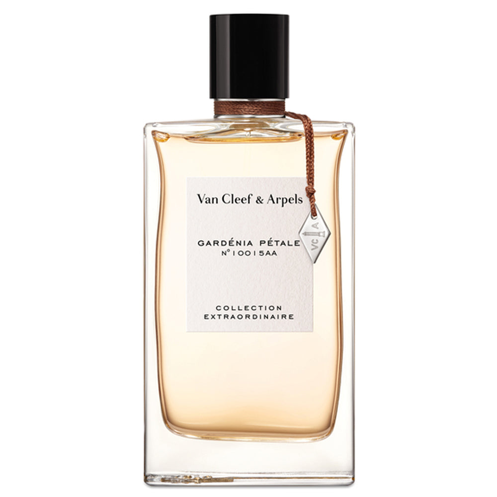 An EDP 75mL bottle of Gardenia Petale by Van Cleef & Arpels