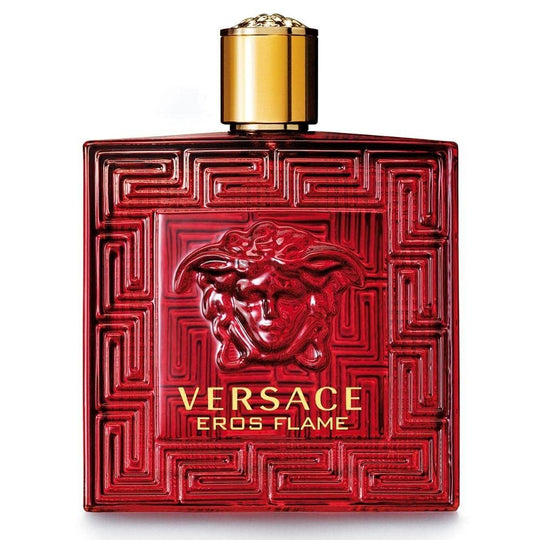 An EDP 100mL bottle of Eros Flame by Versace