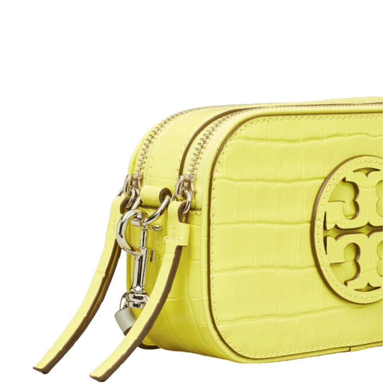 Tory Burch Mini miller Croc-embossed Cross-body Bag