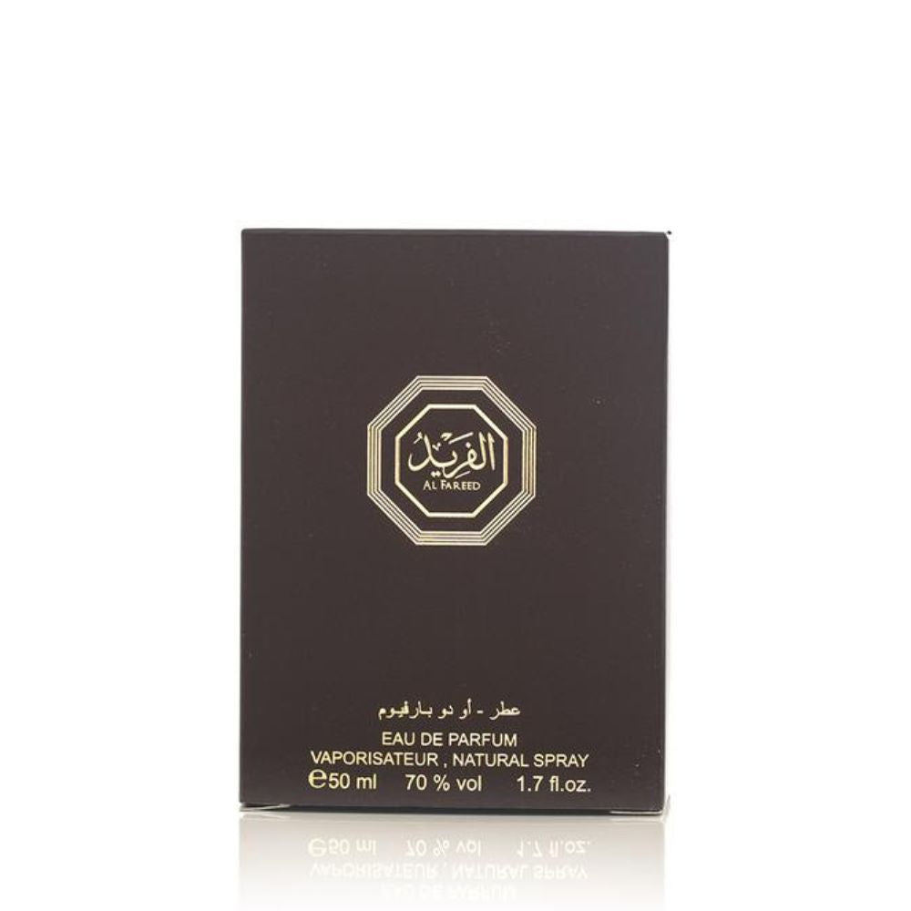 Box of Al Fareed 50mL perfume by Arabian Oud 