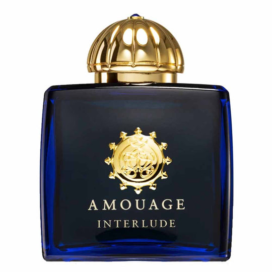 An EDP 100mL bottle of Amouage Interlude for Women