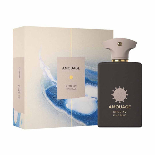 An EDP 100mL bottle of Amouage Opus XV - King  along with its Box