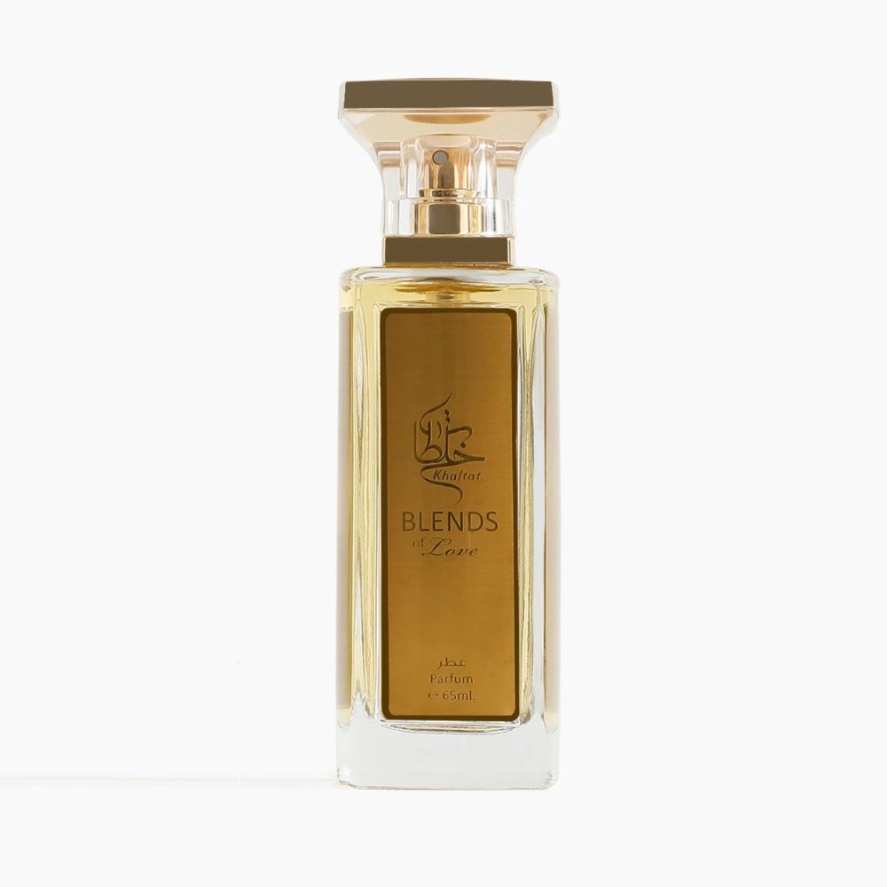 A 65mL bottle of Amour Parfum by Khaltat