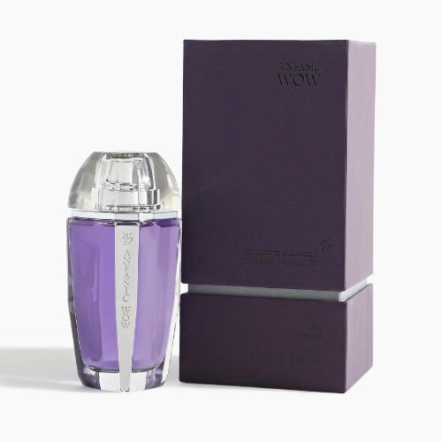 A 75mL bottle of Anfasic Dokhoon's Anfasic Wow Parfum along with its Box