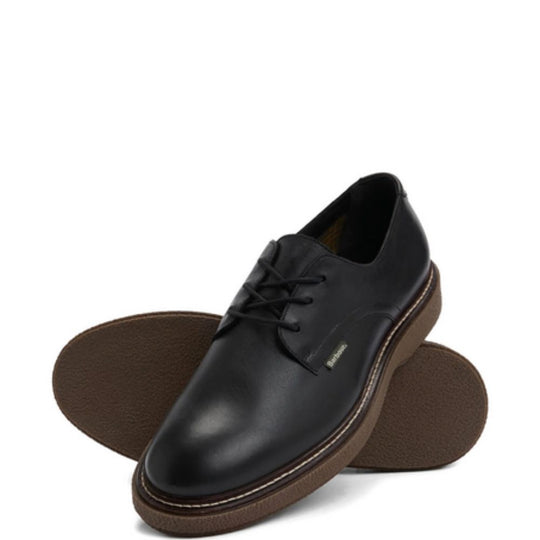 BARBOUR Sophisticated, Polished Derby Shoes With Calf Leather Upper And Ridged Rubber Sole