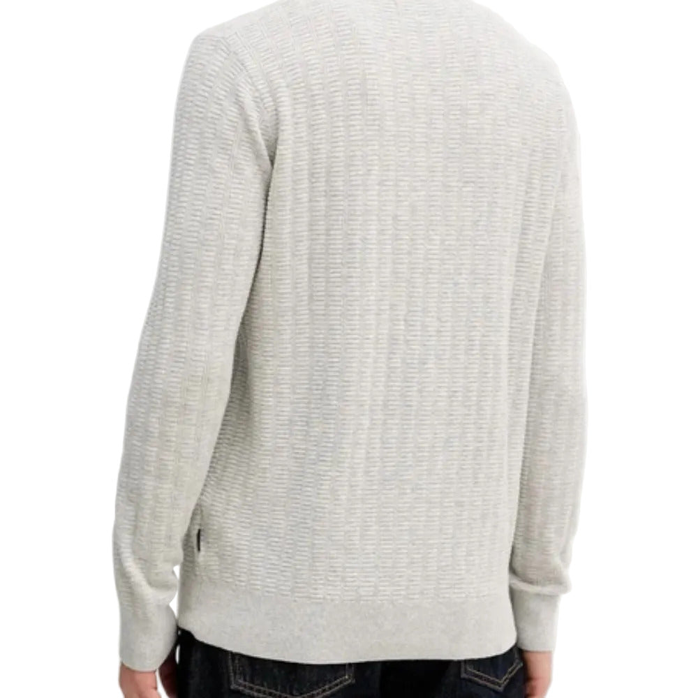 Light gray sweater on a white background