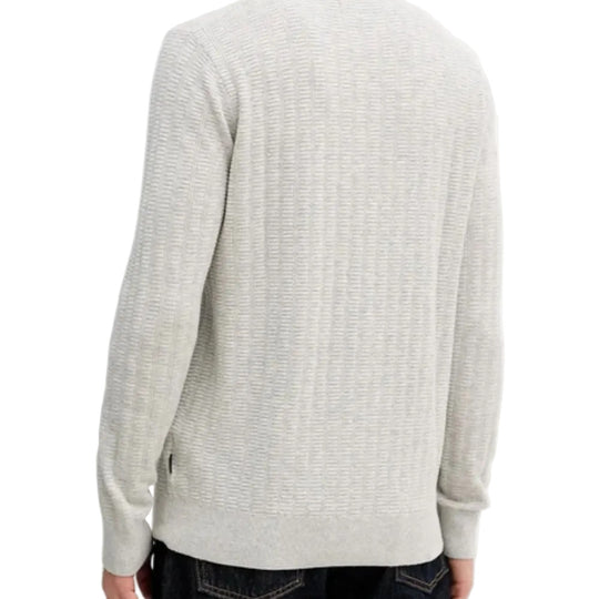 Light gray sweater on a white background