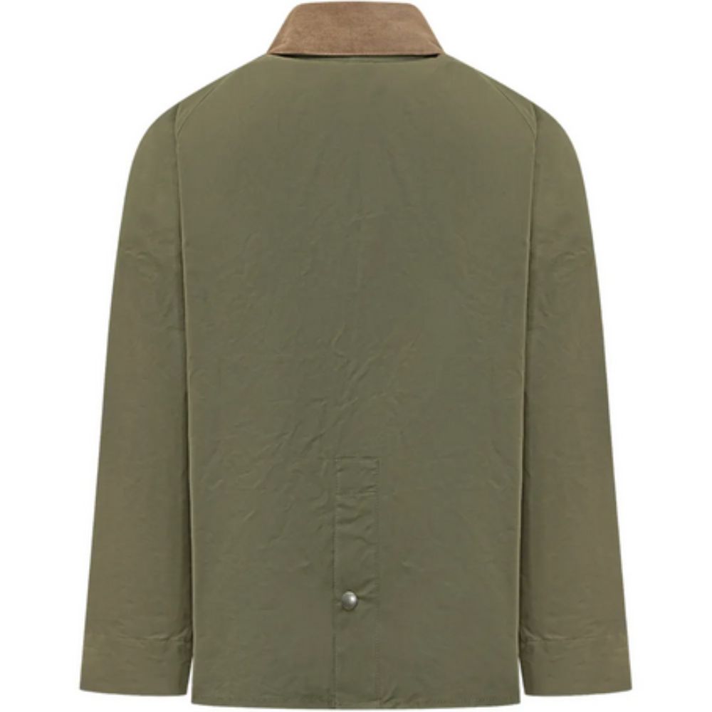 BARBOUR X PAUL SMITH Rugged And Versatile Sugarlump Bedale Jacket With Corduroy Collar And Front Flap Pockets