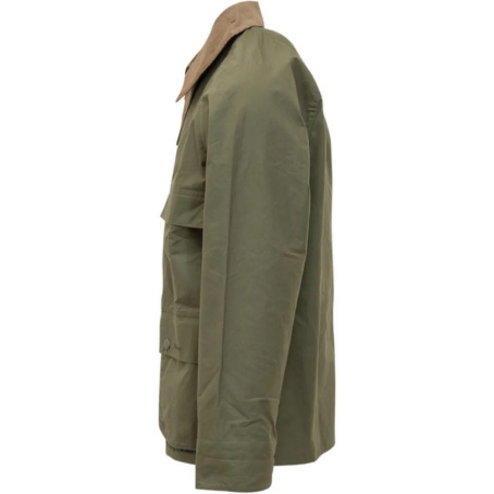 BARBOUR X PAUL SMITH Rugged And Versatile Sugarlump Bedale Jacket With Corduroy Collar And Front Flap Pockets