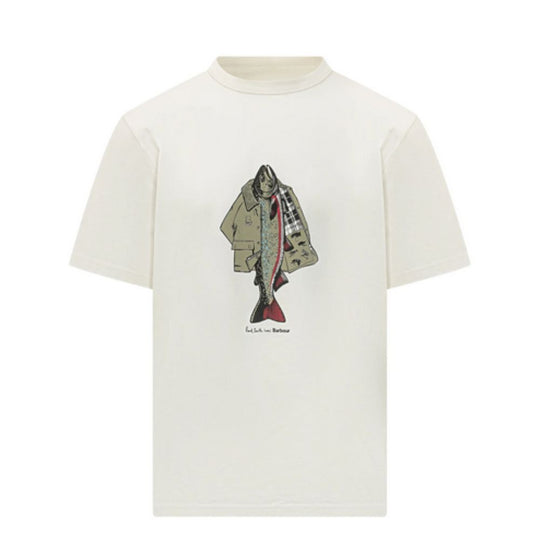 BARBOUR X PAUL SMITH Casual Short-Sleeve T-shirt