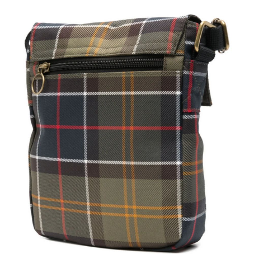 BARBOUR Heritage, Sophisticated Messenger Bag With Classic Tartan Pattern And Adjustable Shoulder Strap