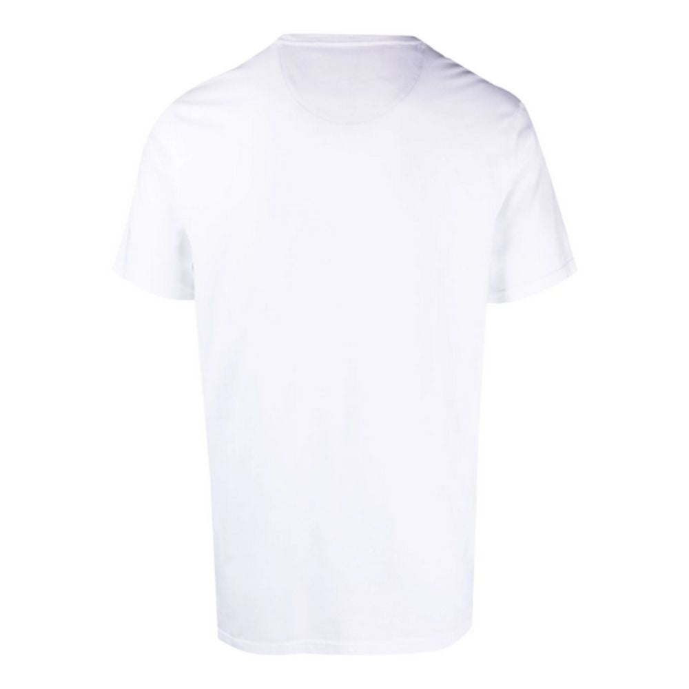 White t-shirt on a white background