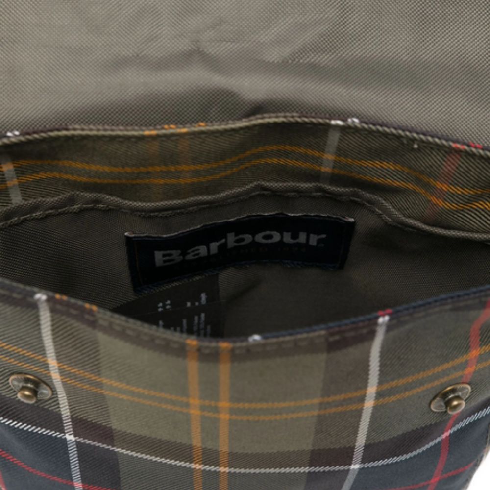 BARBOUR Heritage, Sophisticated Messenger Bag With Classic Tartan Pattern And Adjustable Shoulder Strap