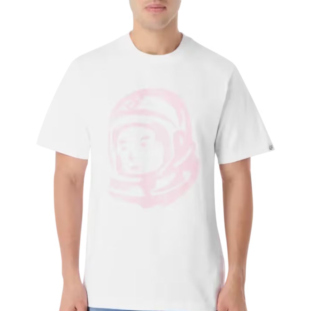 A male model wearing Billionaire Boys Club Astro Helmet T-Shirt