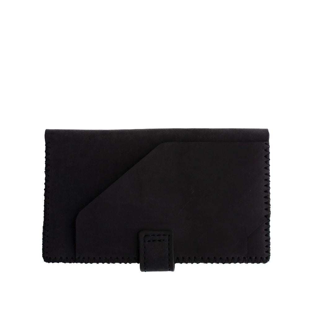 Arash Camel Leather Travel Organizer in Black
