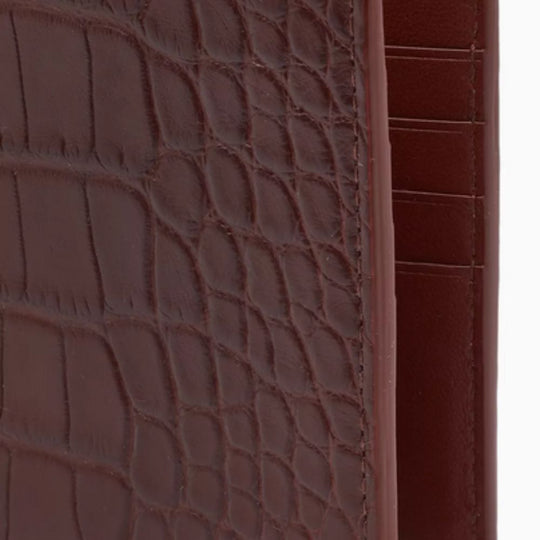 Bottega Veneta Bi-fold Wallet in Alligator Leather