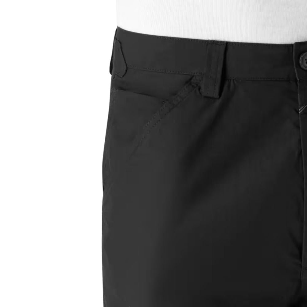 Close up view of waistline and side-front pocket of CLOSED Dover Tapered Pants