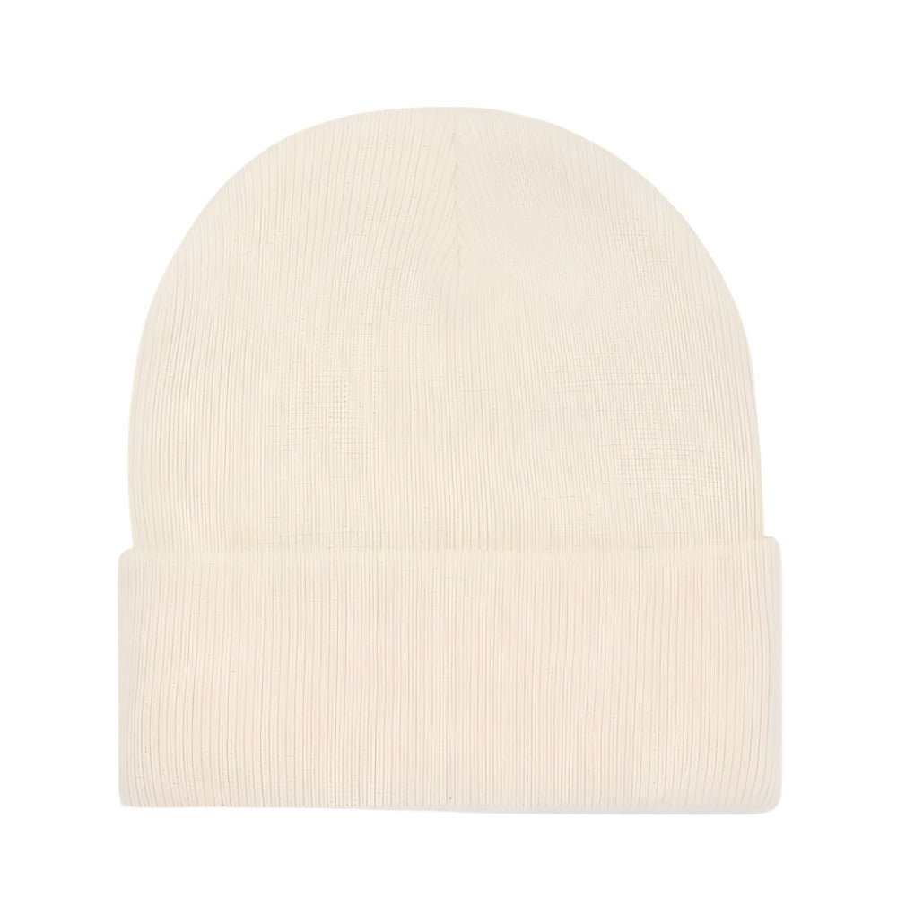 Carhartt WIP Eldon Soft Acrylic Ribbed Knit Workwear Beanie - Off White
