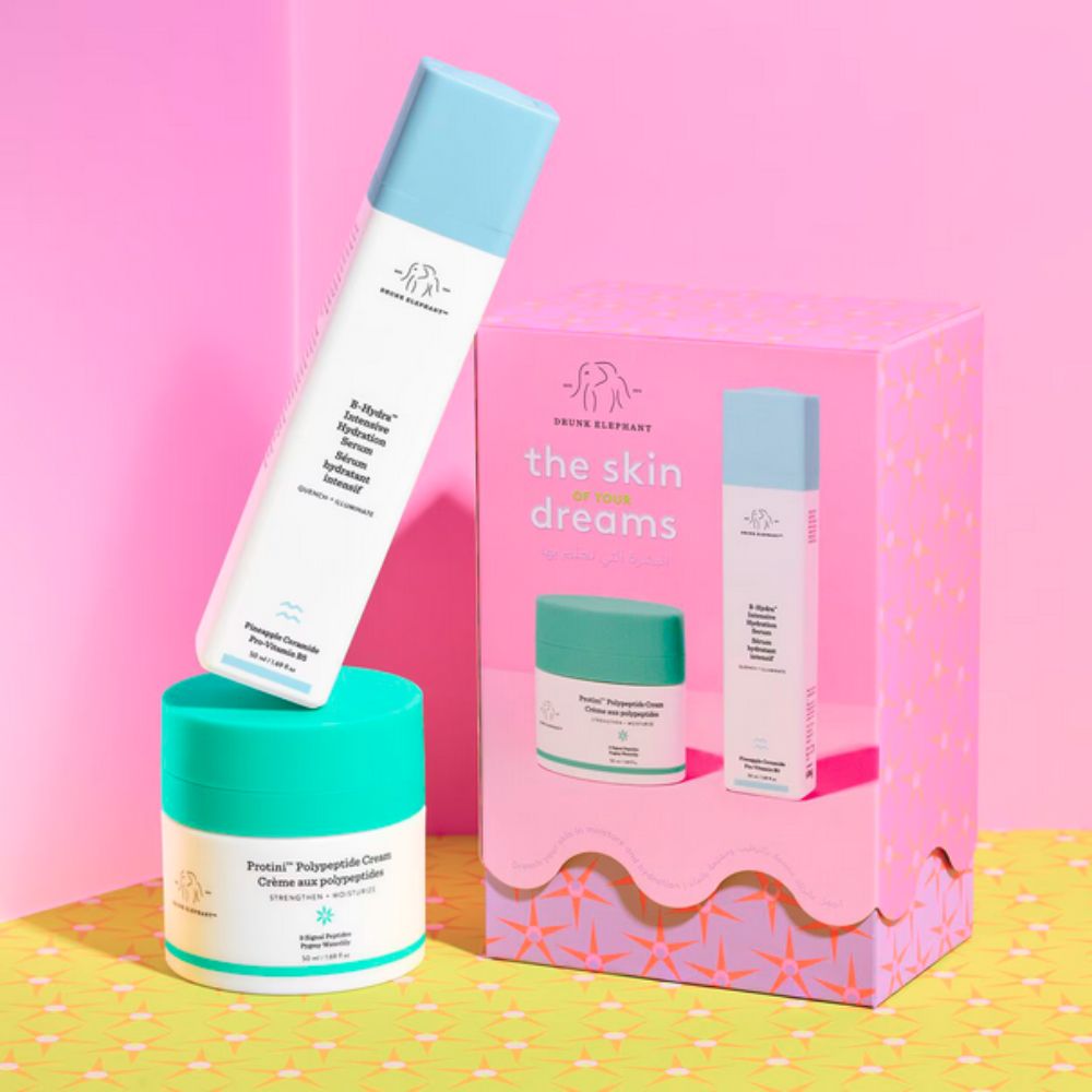 DRUNK ELEPHANT Protini™ Polypeptide Cream & B-Hydra™ Intensive Hydration Serum Set