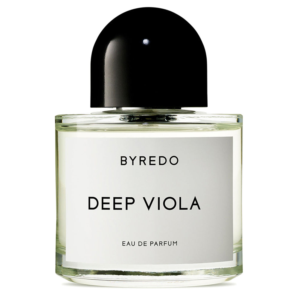 An EDP 100mL bottle of Deep Viola by Byredo