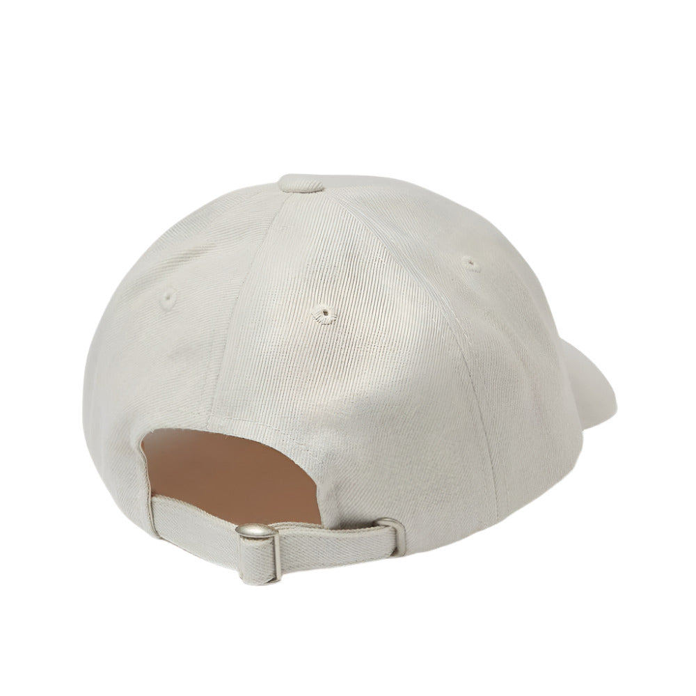 Dime Classic Wool Blend Ivory Grey Low Pro Cap with Embroidered Logo