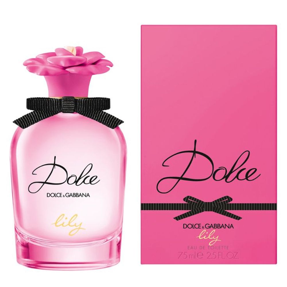 An EDT 75mL bottle of Dolce Lily by Dolce&Gabbana along with its Box