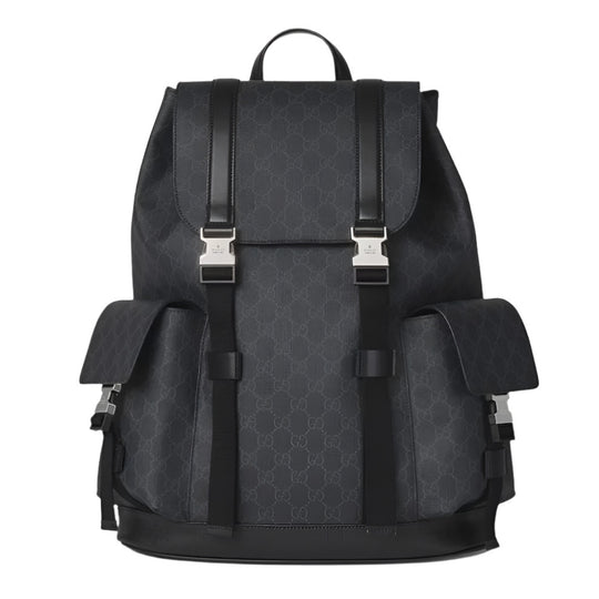 GUCCI Chroma Large Black Backpack 
