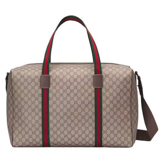 GUCCI Large Duffle Bag with Web