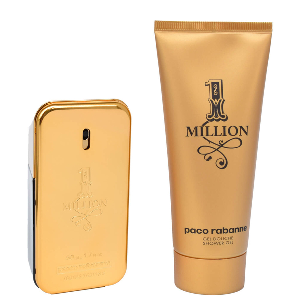 Paco Rabanne 1 Million for Men EDT 50mL and Shower Gel 100mL 