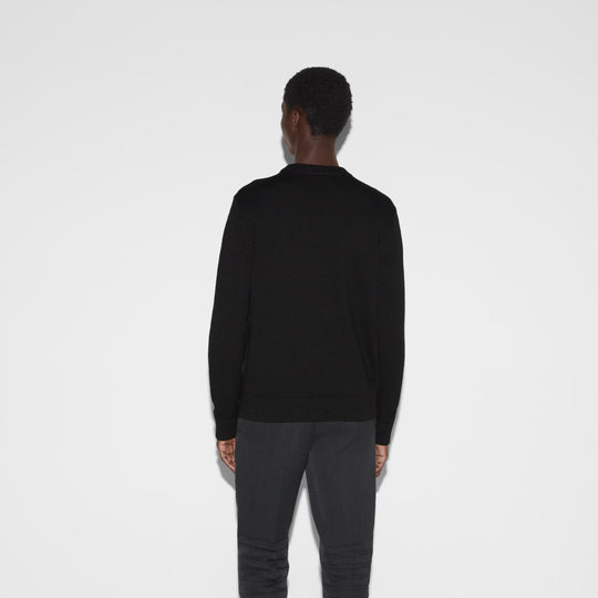 Back view of the Gucci wool cashmere sweater