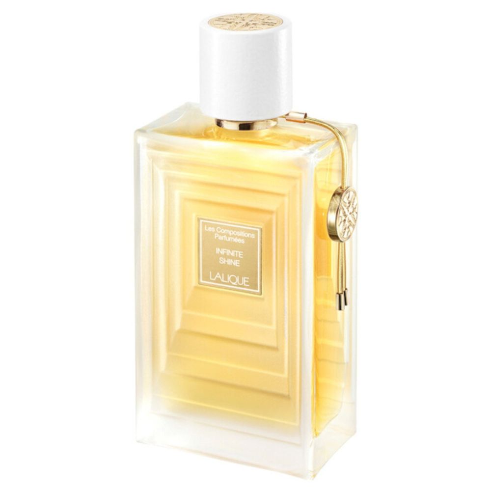 An EDP 100mL bottle of Infinite Shine by Lalique