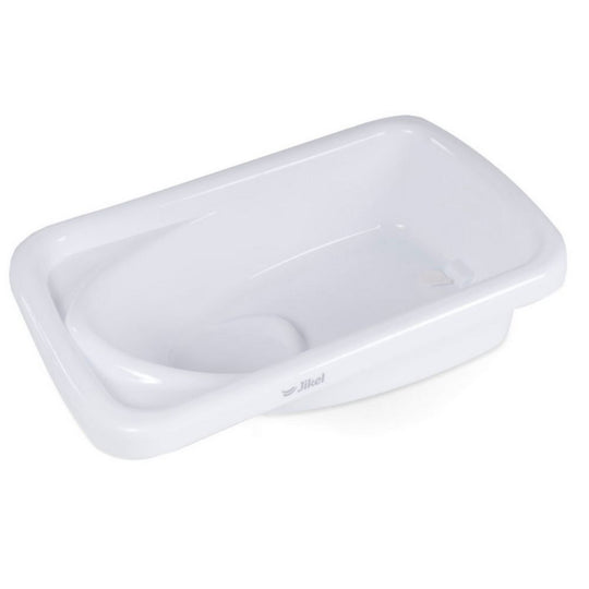 White rectangular sink on a white background