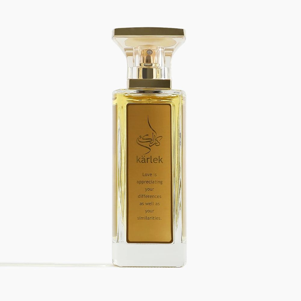 A 65mL Parfum bottle of Karlek Parfum by Khaltat