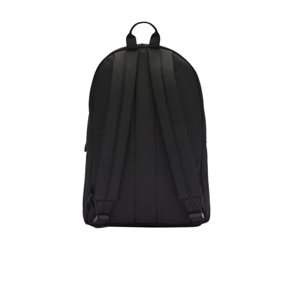 Back side of LACOSTE Neocroc Black Backpack