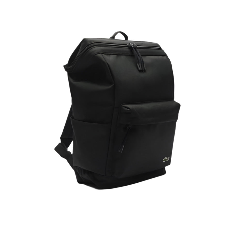 LACOSTE Neocroc Rectangular Black Backpack