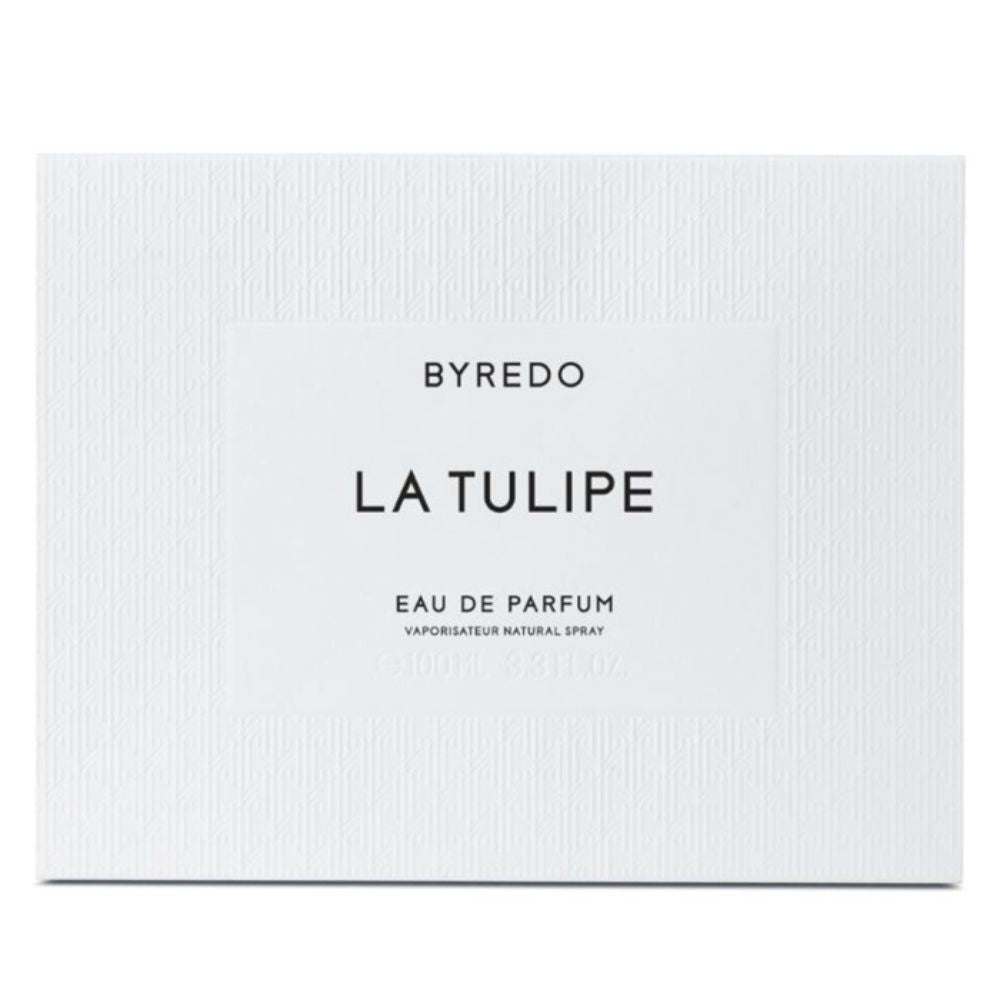 Box of 100mL EDP perfume bottle of La Tulipe by Byredo