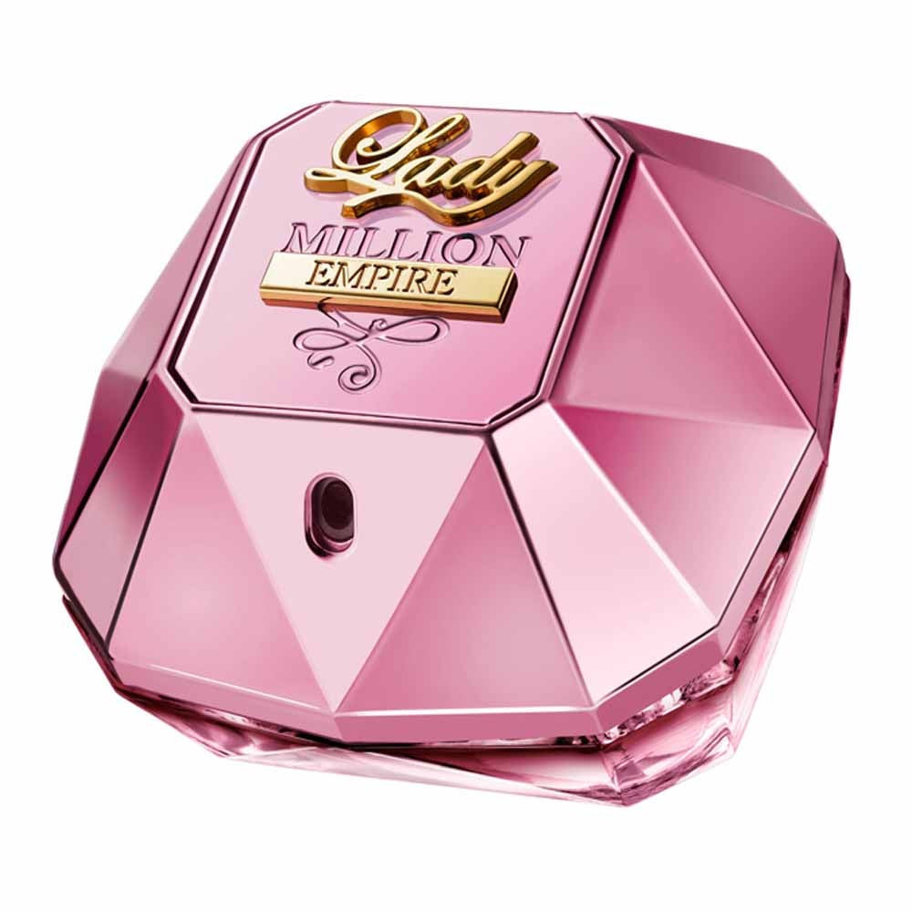 An EDP 80mL bottle of Lady Million Empire perfume by Paco Rabanne