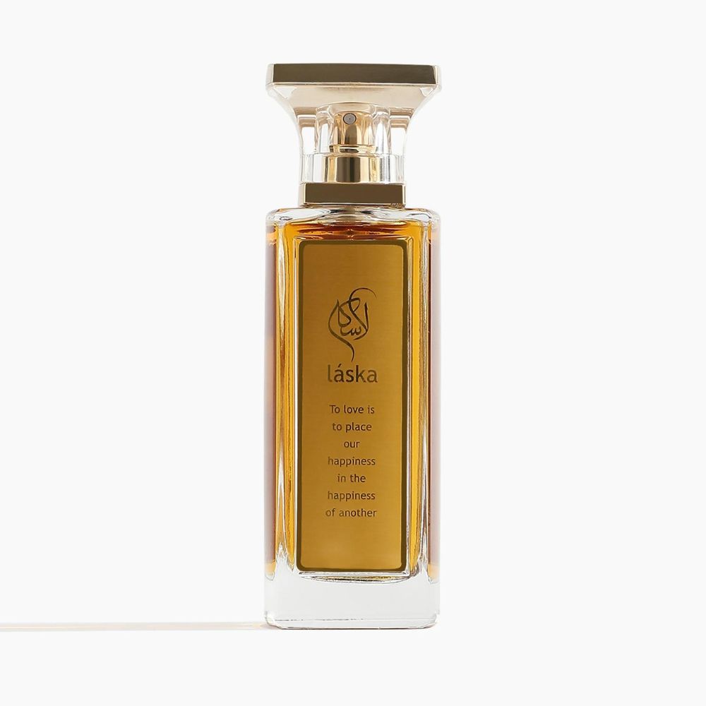 A 65mL parfum bottle of Laska Parfum by Khaltat