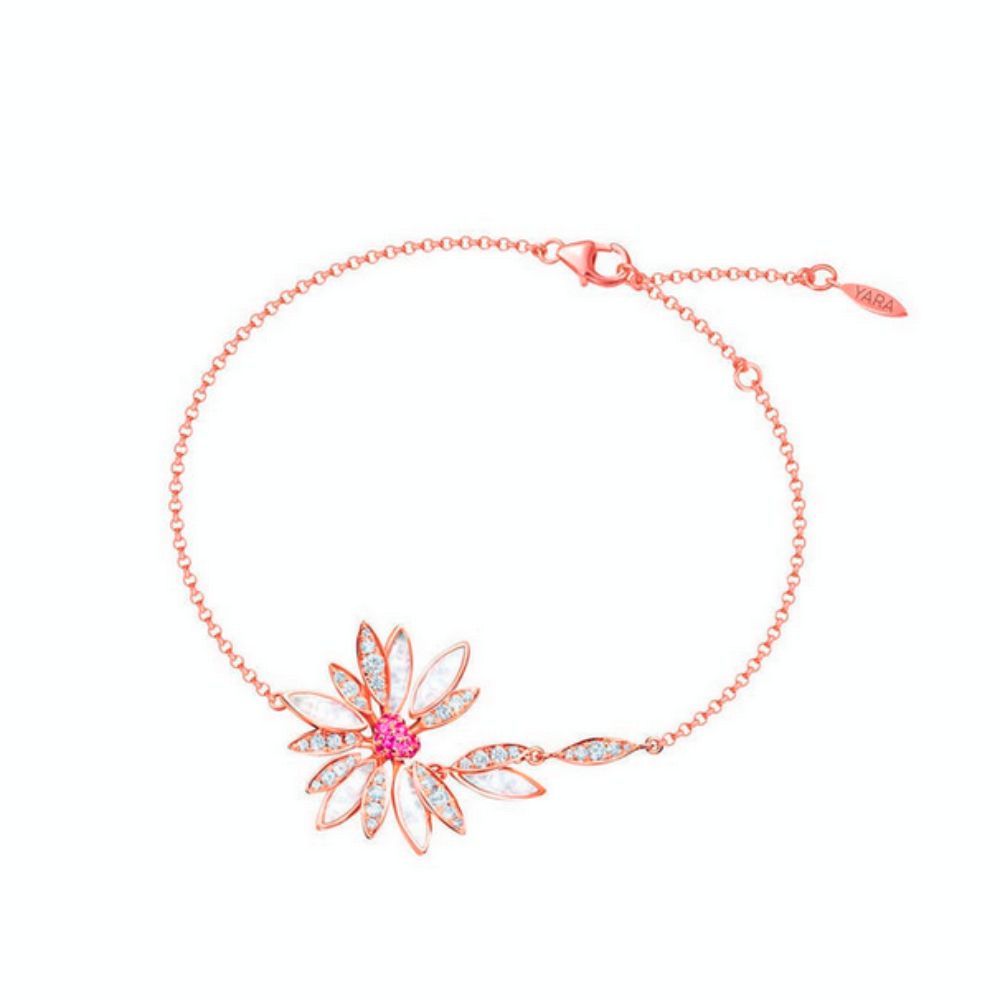 Love Me, Love Me Not Rose Gold Small Bracelet