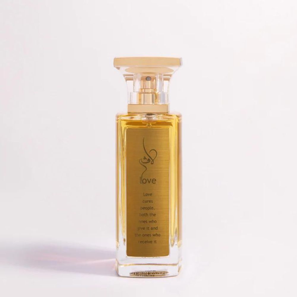 A 65mL parfum bottle of Love Parfum by Khaltat