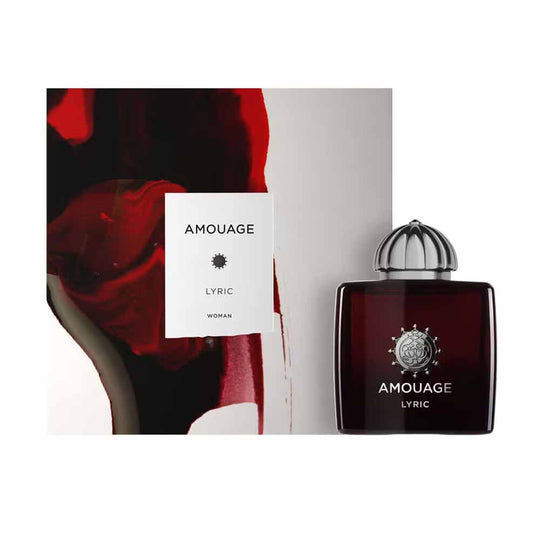 An EDP 100mL of Amouage Lyric For Women along with its Box