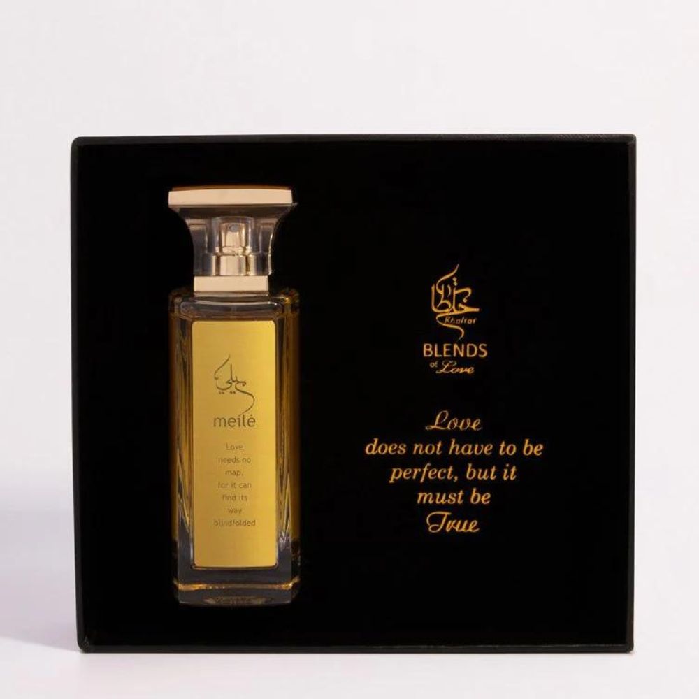 A 65mL Parfum Bottle of Meile Parfum by Khaltat along with its Box