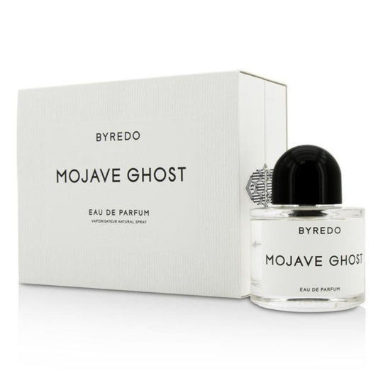 An EDP 100mL bottle of Mojave Desert by Byredo along with its Box