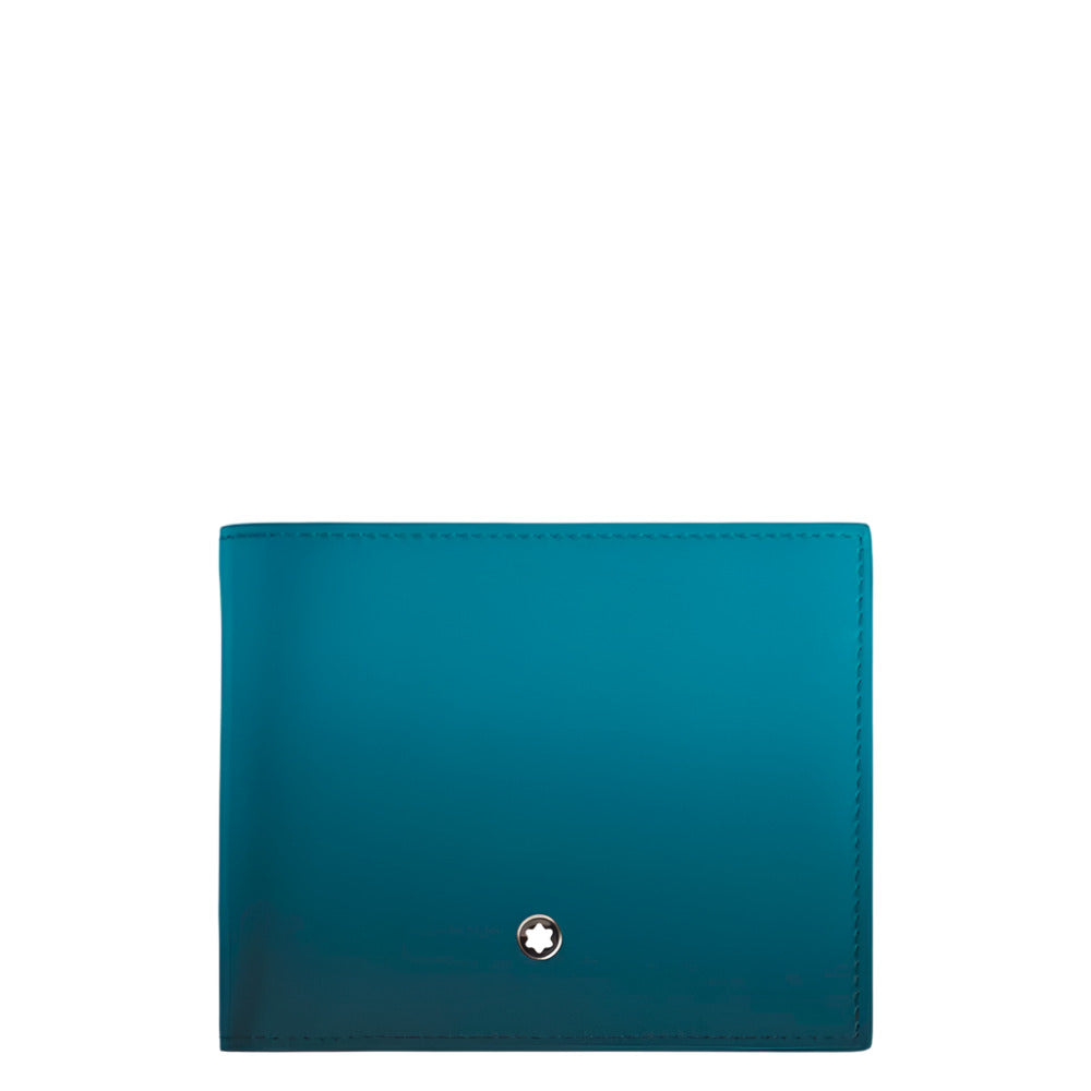 Montblanc Meisterstück Sfumato Smoky Blue Leather 6-Card Wallet