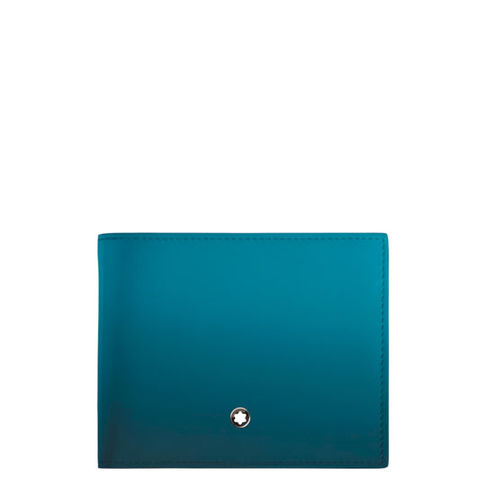 Montblanc Meisterstück Sfumato Smoky Blue Leather 6-Card Wallet