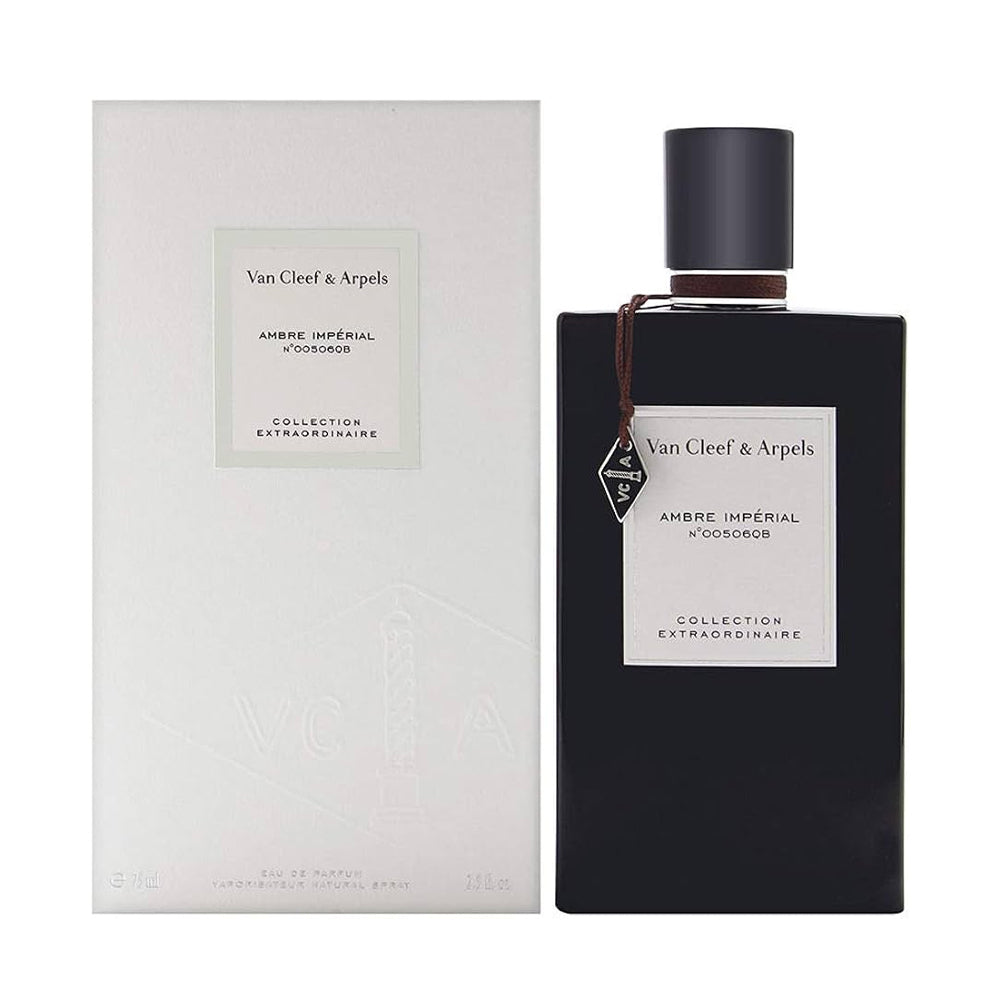 An EDP 75mL bottle of Moonlight Rose by Van Cleef & Arpels along with its Box